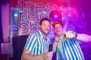 DJ Maurice en DJ Sebas in Free Record Show